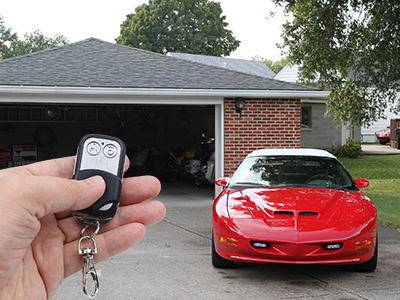 L'effet de la distance de la porte de garage.