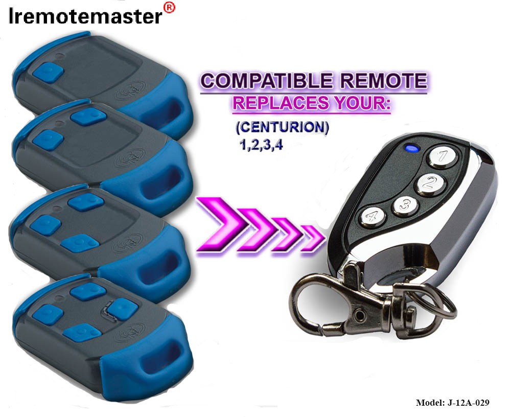 Pour le remplacement de la télécommande émetteur de commande d'ouvre-porte de garage à code roulant 433.92MHz